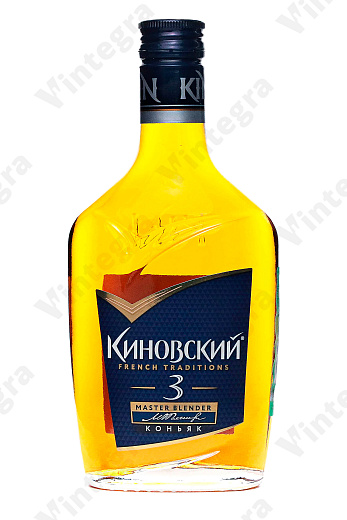 Киновский 3 года, 0.25 л., Россия, фляга