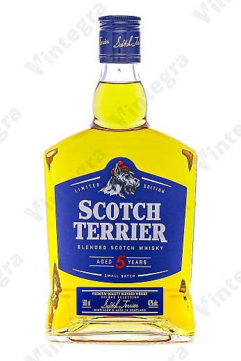 Скотч Терьер пятилетний, 0.5 л., 40%, Россия