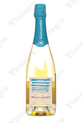 Montemartini Spumante Metodo Classico, 2017, брют, 0.75 л., 12.5%, Италия
