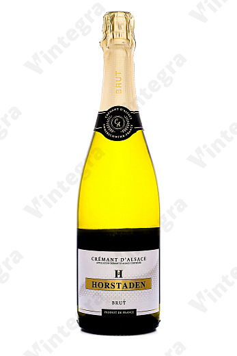 Horstaden Cremant D'Alsace, 2023, брют, 0.75 л., 12%, Франция