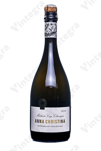 Anna Christina Stellenbosch Chardonnay, 2020, брют, 0.75 л., 11.5%, Южная Африка