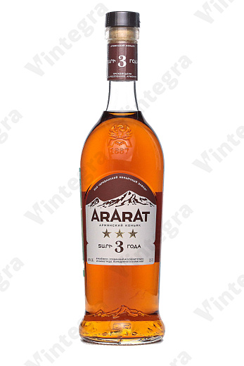 Арарат 3 года, 0.5 л., 40%, Армения
