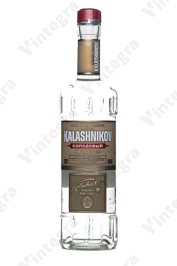 Калашников Солодовый особая, 0.5 л., 40%, Россия