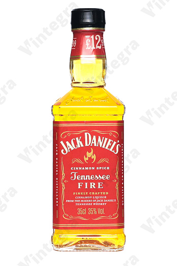 Jack Daniel's Tennessee Fire, 0.35 л., 35%, Бельгия