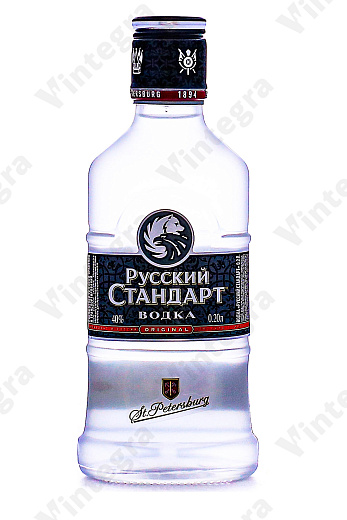 Русский Стандарт, 0.2 л., 40%, Россия, фляга