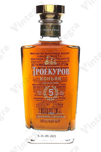 Троекуров пятилетний, 0.5 л., 40%, Россия