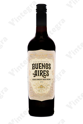 Buenos Aires, полусладкое, 0.75 л., 11%, Аргентина