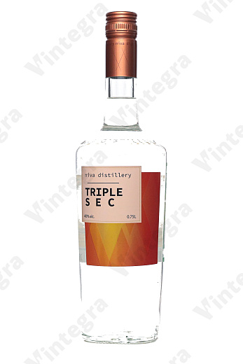 Нива Дистиллери Трипл Сек, сладкий, 0.75 л., 40%, Россия