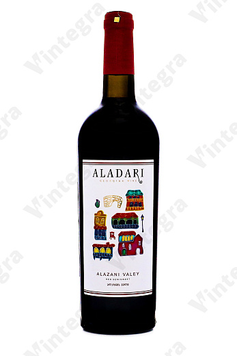 Аладари Алазанская долина, полусладкое, 0.75 л., 13%, Грузия