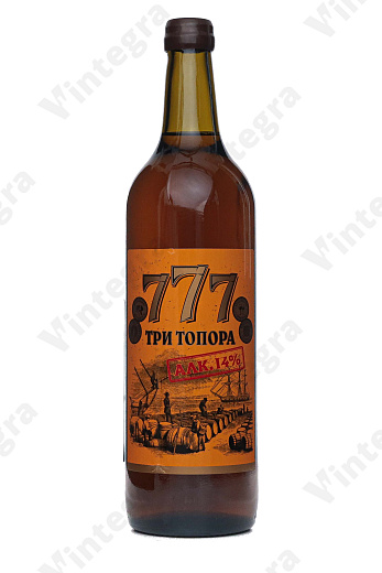Три топора, полусладкое, 0.7 л., 14%, Россия