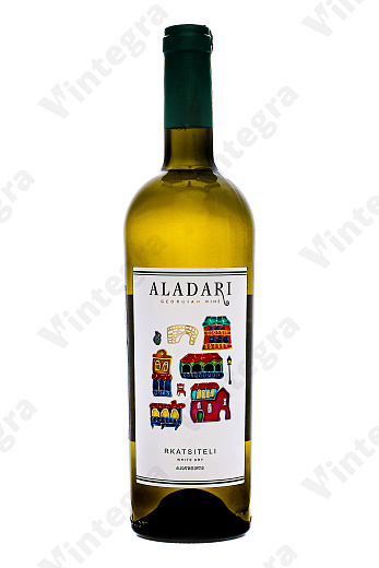 Аладари Ркацители, 2022, сухое, 0.75 л., 13.5%, Грузия
