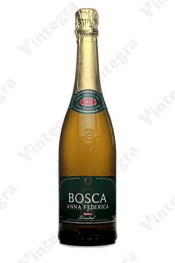 Bosca Anna Federica Limited white semi-dry, полусухое, 0.75 л., 7.5%, Литва