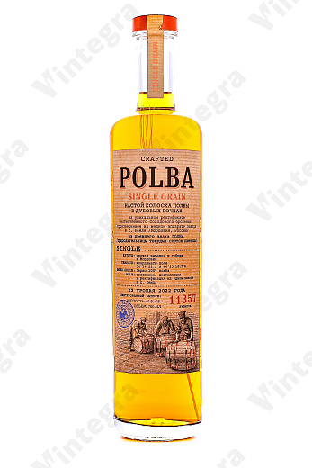 Полба бочковая выдержка, 0.7 л., 40%, Россия