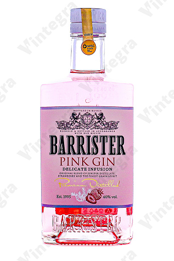 Барристер Пинк, 0.7 л., 40%, Россия