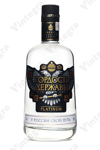 Гордость Державы Платина, 0.5 л., 40%, Беларусь