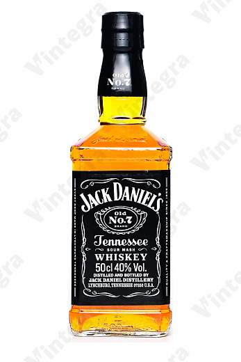 Jack Daniel's Tennessee, 0.5 л., 40%, США