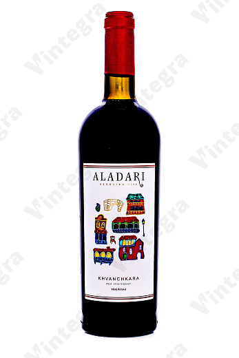 Аладари Хванчкара, 2019, полусладкое, 0.75 л., 11.5%, Грузия