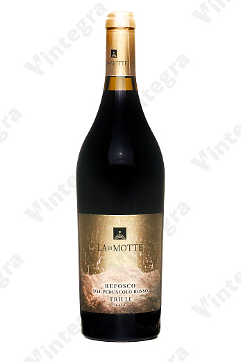 La di Motte Refosco dal Peduncolo Rosso Friuli, 2022, сухое, 0.75 л., 13.5%, Италия