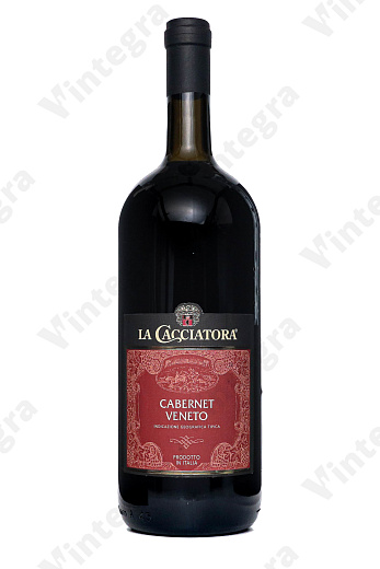 La Cacciatora Cabernet  Veneto, 2021, сухое, 1.5 л., 11.5%, Италия