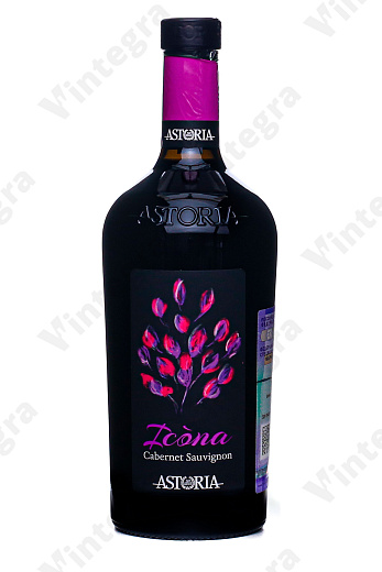 Astoria Icona Cabernet Sauvignon, 2023, полусухое, 0.75 л., 13%, Италия