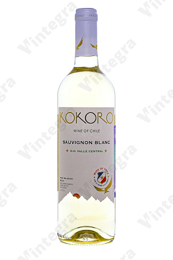 Cocoro Sauvignon Blanc, 2023, сухое, 0.75 л., 12.5%, Чили