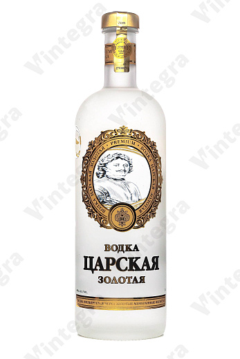 Царская Золотая, 1 л., 40%, Россия, новый дизайн