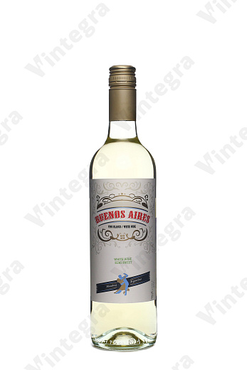 Buenos Aires FeCoVitA, white, semi-sweet, 2022, полусладкое, 0.75 л., 11.5%, Аргентина