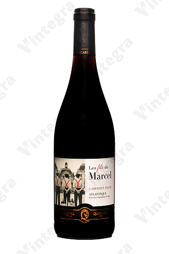 Les fils de Marcel Cabernet Franc Atlantique IGP, 2022, сухое, 0.75 л., 14.5%, Франция