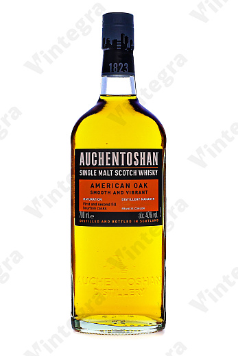 Auchentoshan American Oak Single Malt, 0.7 л., 40%, Великобритания