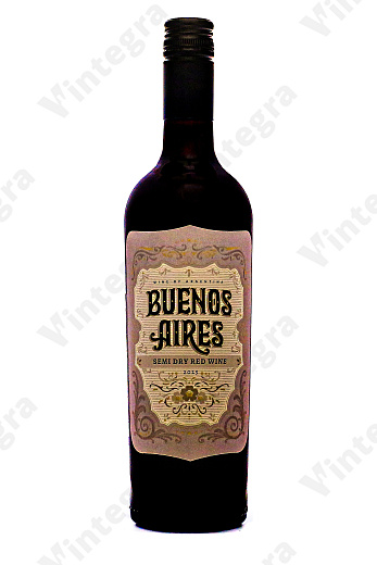 Buenos Aires Mendoza, 2025, полусухое, 0.75 л., 12%, Аргентина